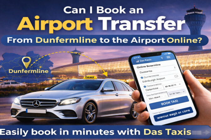  Can I Book An Airport Transfer From Dunfermline To The Airport Online?