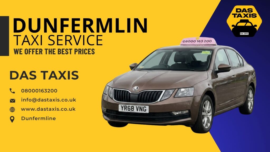 Dunfermline taxi near East Port in Dunfermline